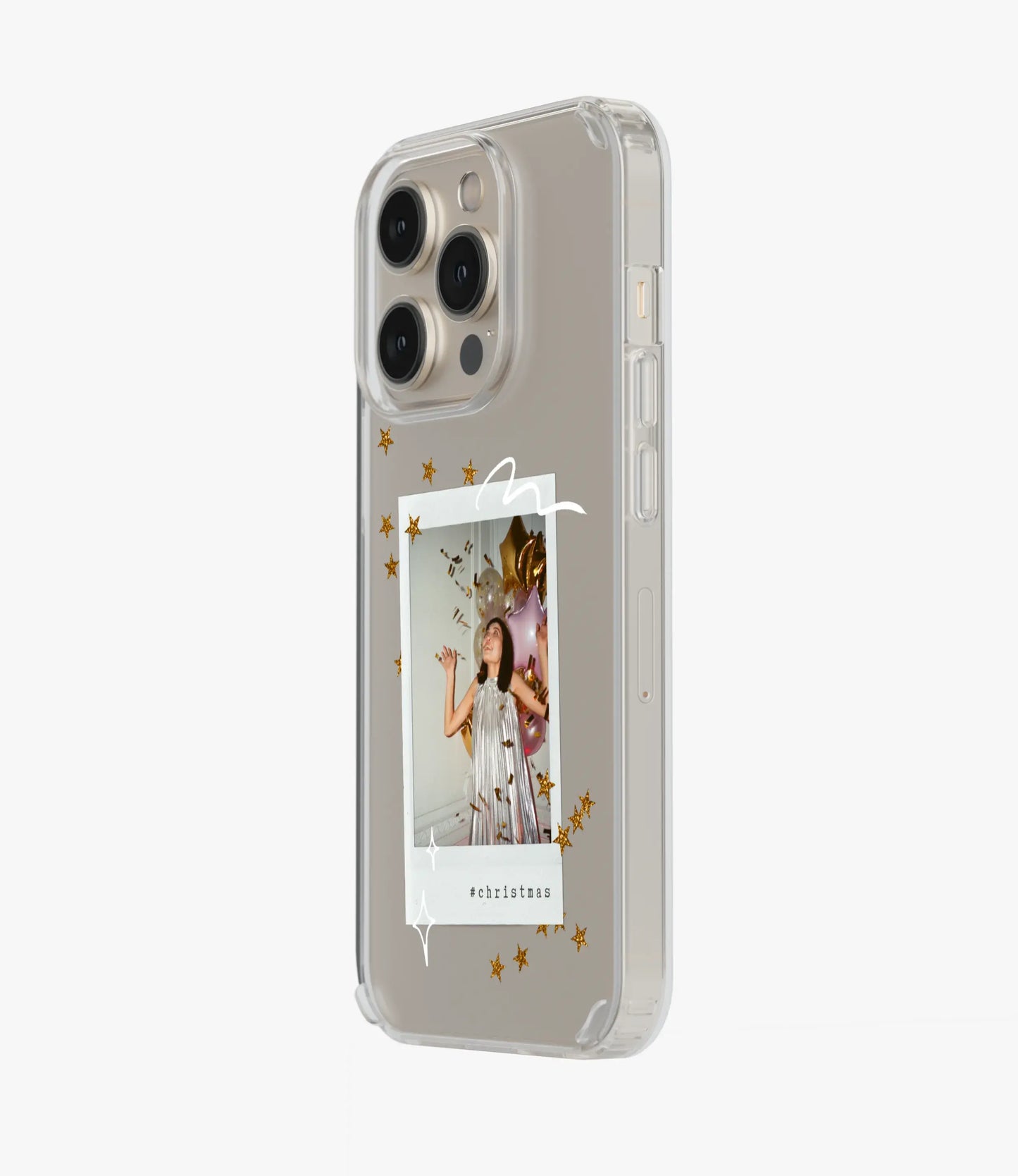 #christmas Aesthetic Polaroid Silicone Case