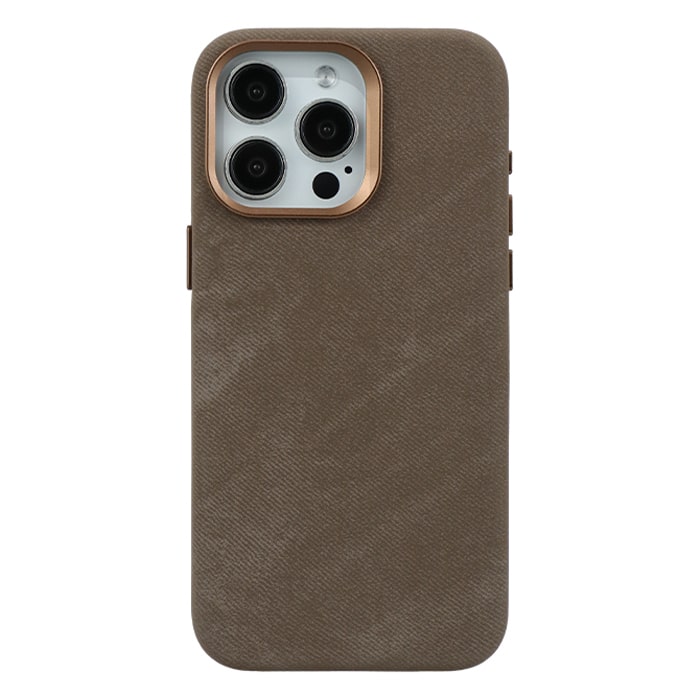 Denim Fabric Magsafe Case For iPhone 16 Pro