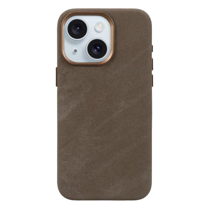 Denim Fabric MagSafe Case For iPhone 14 Plus