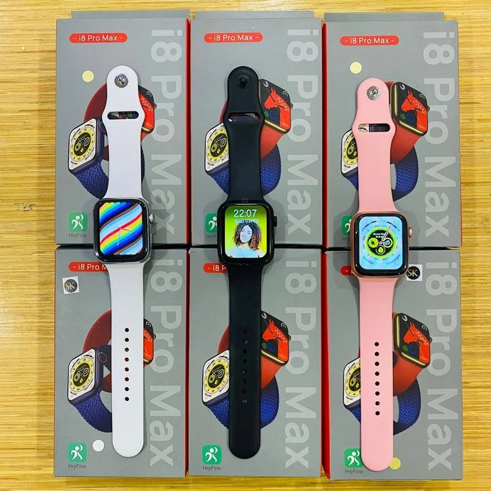 Black I8 Pro Max Smart Watch