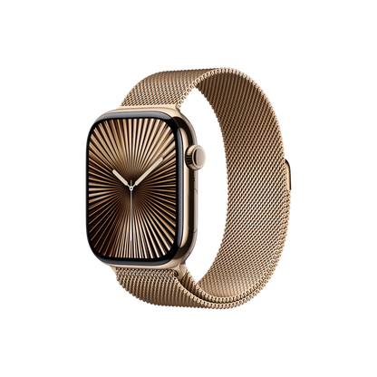 Watch Series 10 - GPS + Cellular Smartwatch | Titanium Case | OLED Always-On Retina display | Fitness Tracking- Heart Monitor | 1-Year Warranty | 15 days easy returns | ANC Earbuds Free Gift