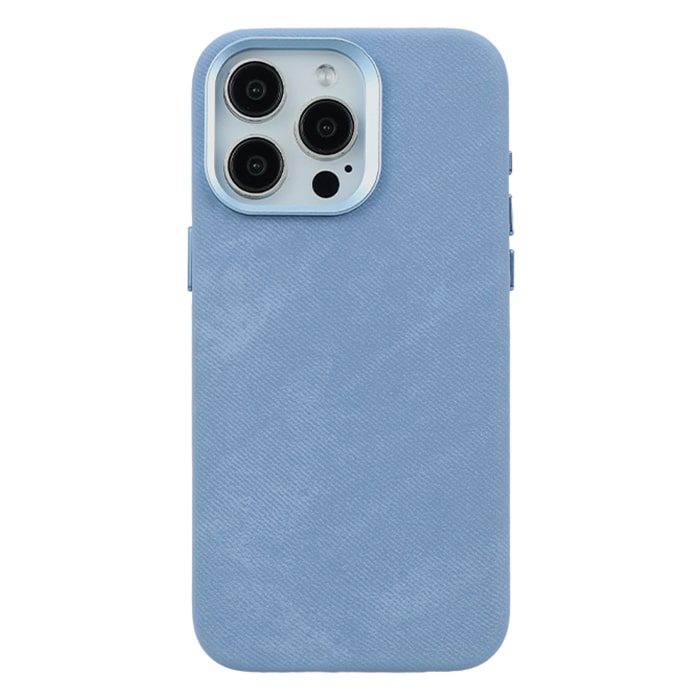 Denim Fabric Magsafe Case For iPhone 16 Pro Max