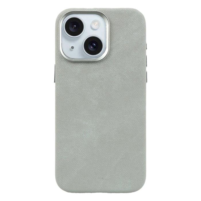 Denim Fabric MagSafe Case For iPhone 15