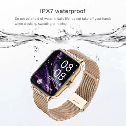 Luxury Y Smart Watch Men Full Touch Screen Sport Fitness Watches Daily Life Waterproof for Android Ios Smartwatch