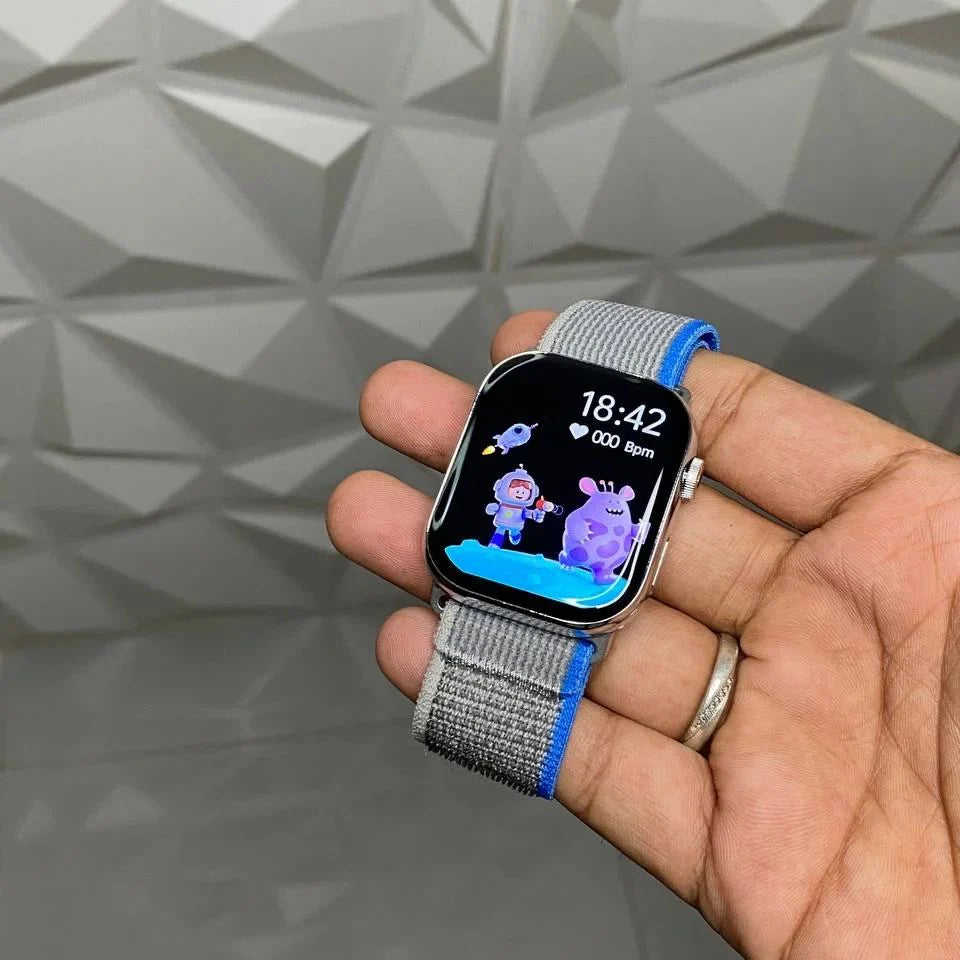 Watch Series 10 - GPS + Cellular Smartwatch | Titanium Case | OLED Always-On Retina display | Fitness Tracking- Heart Monitor | 1-Year Warranty | 15 days easy returns | ANC Earbuds Free Gift
